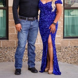 Selling Royal blue formal dress